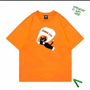 Orange Graphic Tee